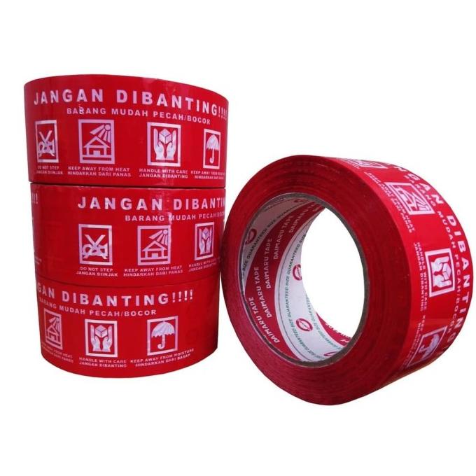 

] LAKBAN ISOLASI TAPE SELOTAPE DAIMARU JANGAN DIBANTING