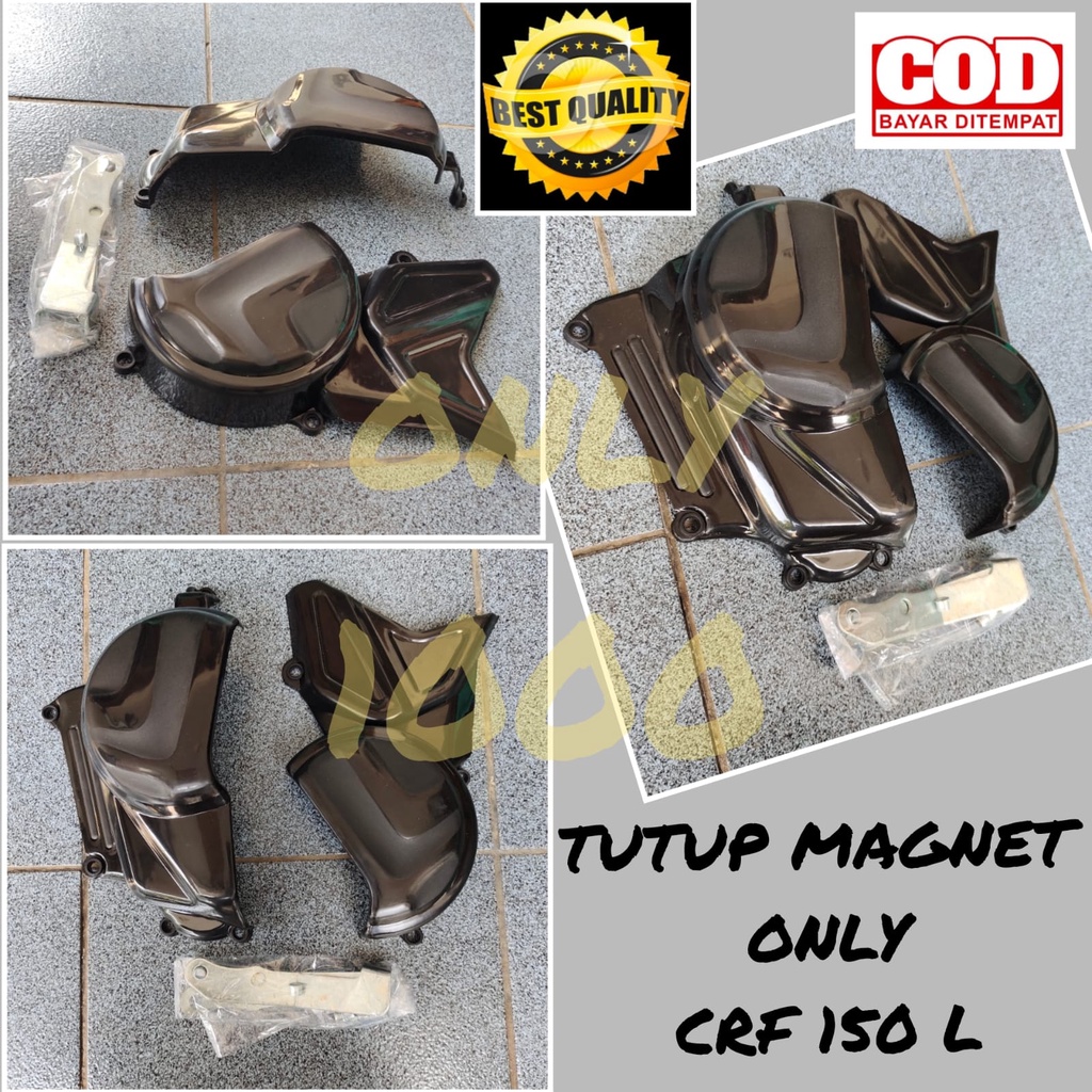 TUTUP MAGNET ONLY CRF 150 L COVER BLOK MESIN CRF 150 L TRAIL SUPERMOTO MOTOCROSS