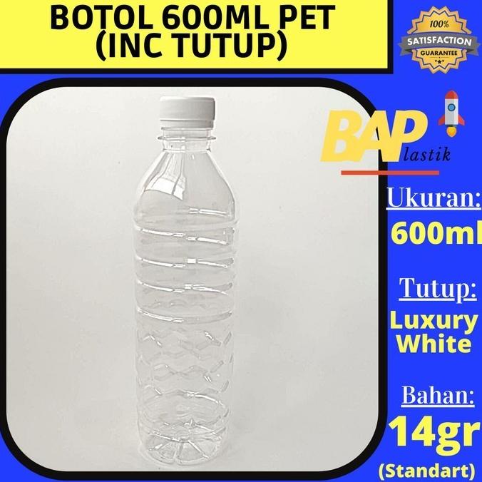 *:*:*:*:*] Botol Plastik 600ml PET (Grosir)