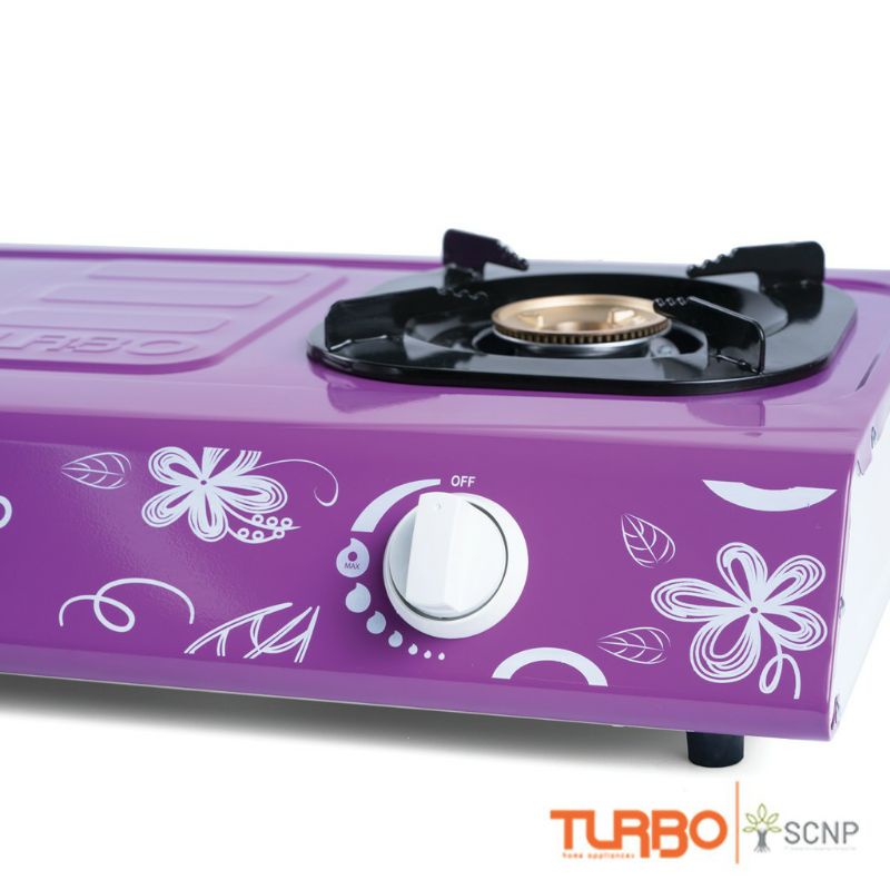 Turbo GS2077 GS 2077 Gas Stove Kompor Gas 2 Tungku burner kuningan