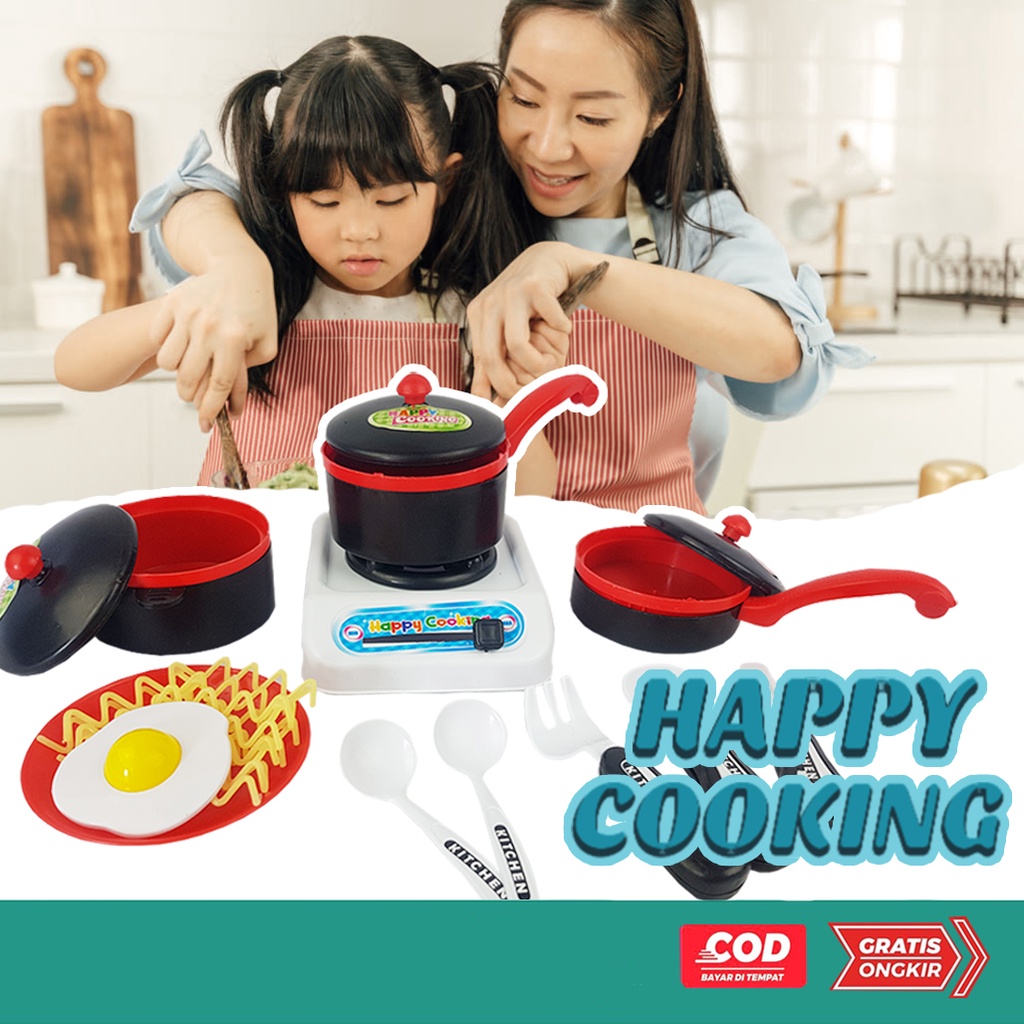 Mainan Edukasi Masak-Masakan / Happy Cooking New LM9