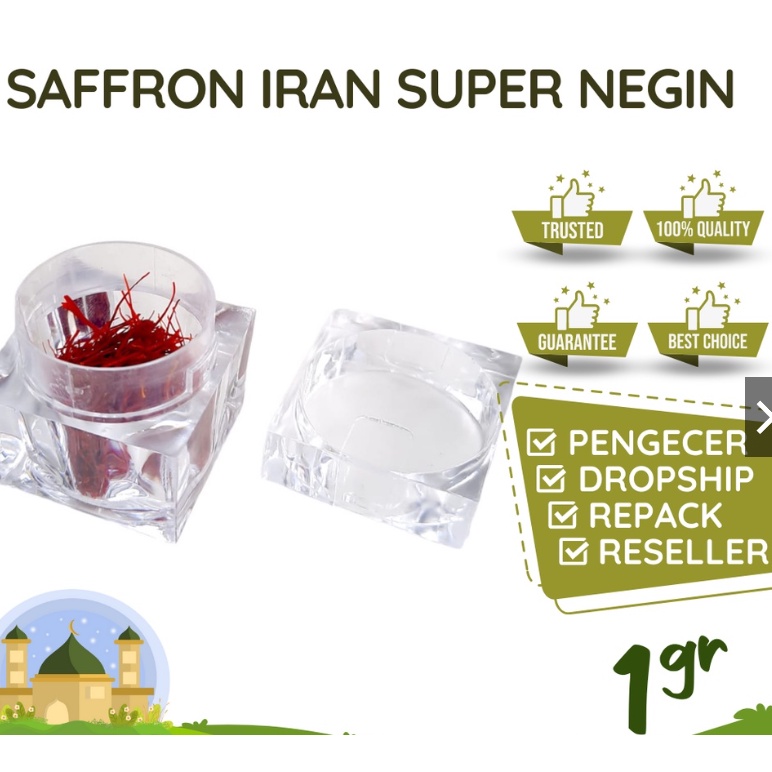 

Saffron 1 gr Super Negin (Finest Quality Saffron ) 100% Original Iran