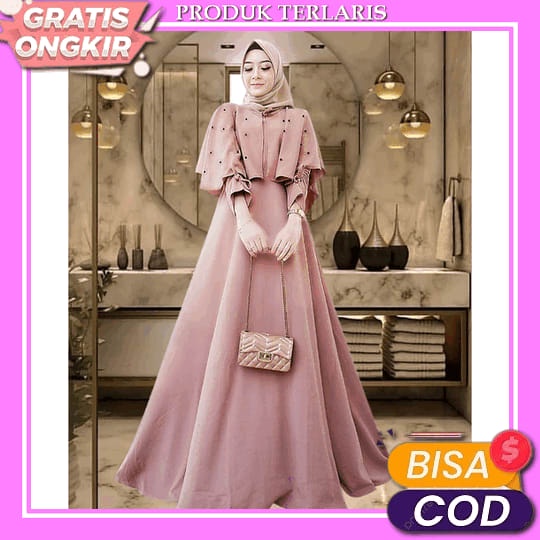 Gamis Terbaru 2023 Lebaran Wanita Import Remaja Gamis Model Terbaru 2023 Dress Muslimah Mewah Cantik