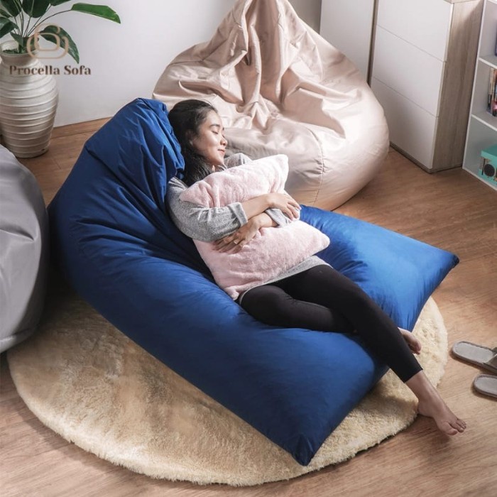Beanbag Bean Bag Moana Triangle / Sofa Lesehan