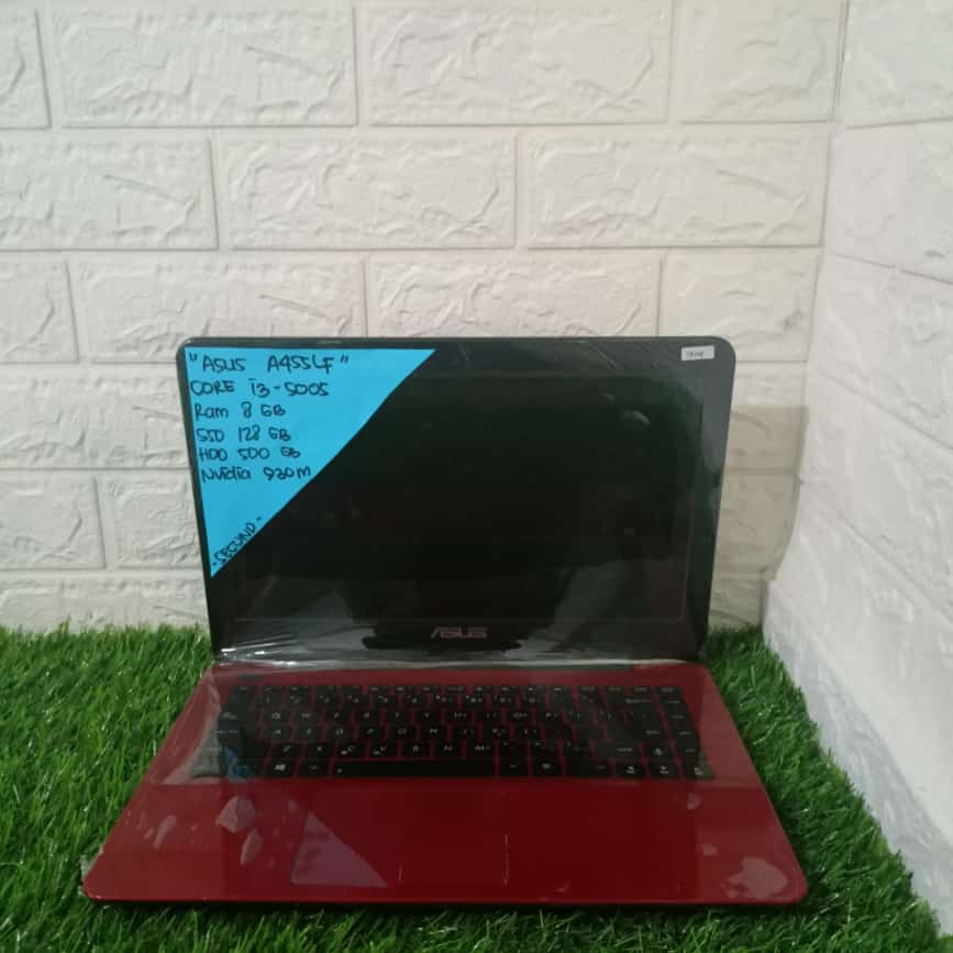 ASUS A455LF CORE I3-5005 RAM 8GB SSD 128GB HDD 500GB NVDIA 930M RED
