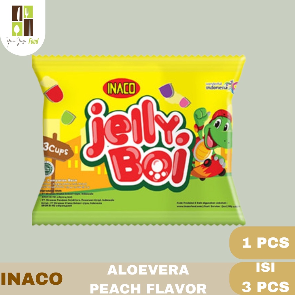 

Inaco Jelly Boi /Jeli / Agar/ Puding Isi 3 Pcs/ Cup 1PCS