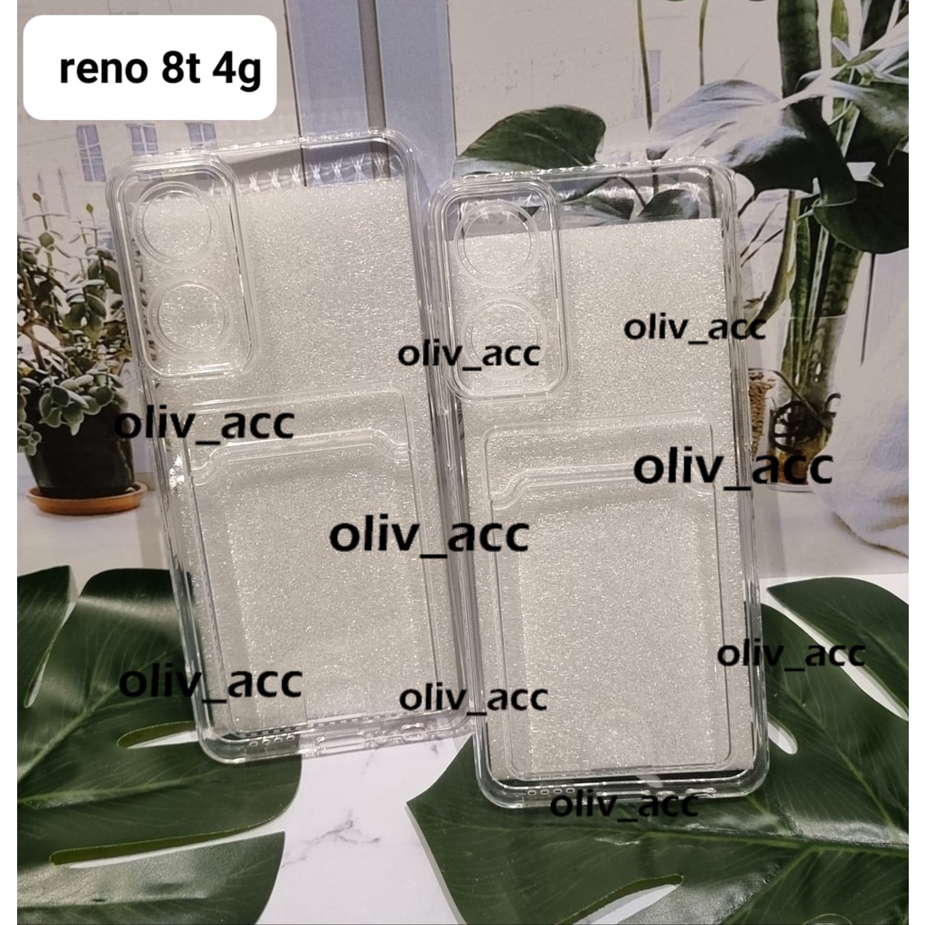 card case bening oppo reno 8t 4g reno 8t 5g soft case transparan