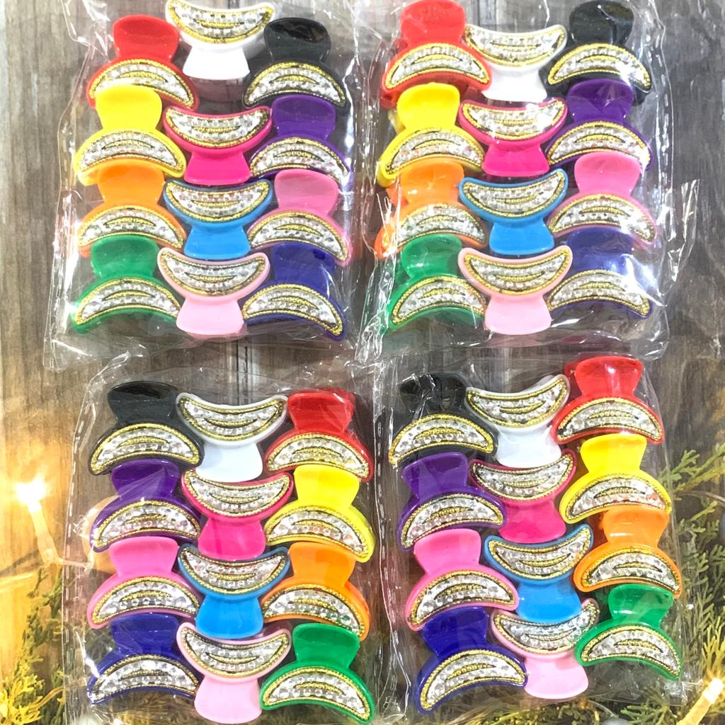 12 PCS JEPIT SALON BULAN SABIT KECIL