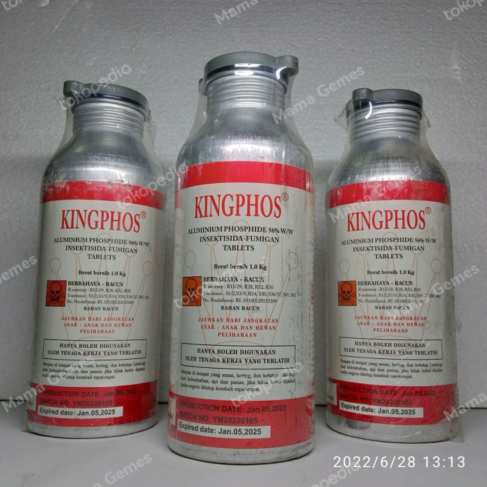 Kingphos 56 TB Fumigasi Hama Gudang