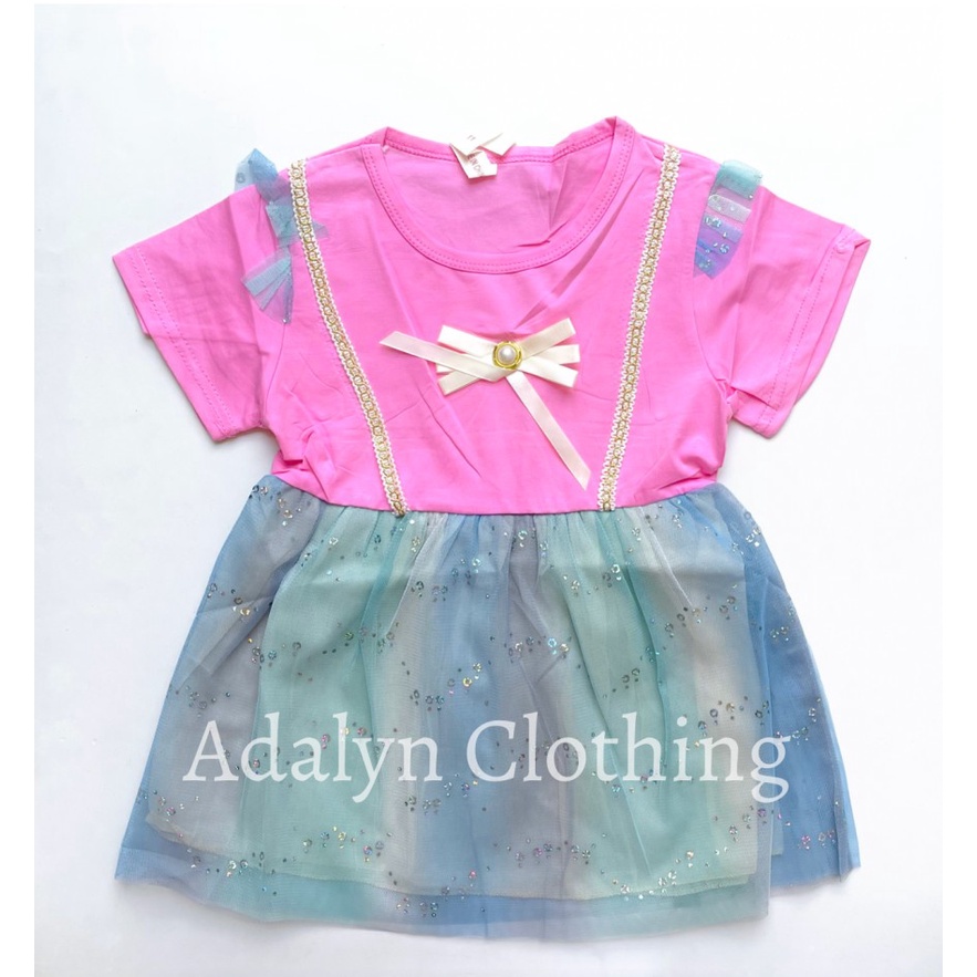 Adalyn Clothing - Dress import bayi 0 bulan - 2 tahun / dress bayi / dress anak perempuan / pakaian 