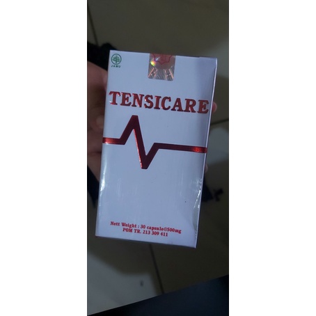 [COD] Obat Hipertensi Herbal Penurun Darah Tinggi Tensicare Multivitamin - 1 Botol isi 30 kapsul