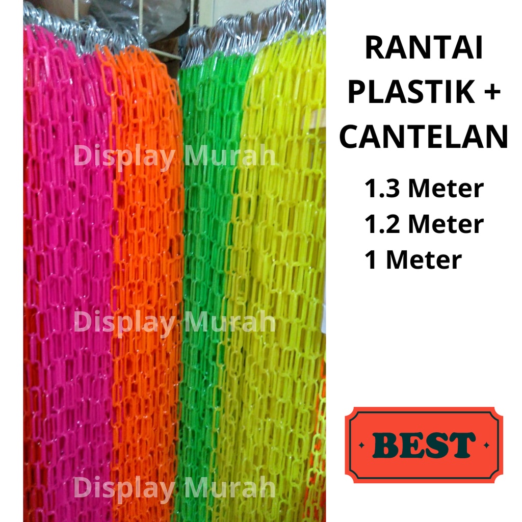 Hanger rantai plastik Gantungan Baju Rantai Baju-BH