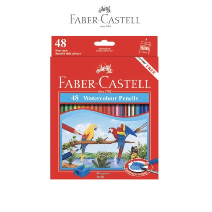 

Terlaris Pensil Warna Faber-Castell Watercolour 48W