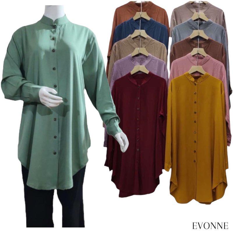 MOLIVE Atasan Baju Wanita Enrica Tunik Rayon Jumbo M-157