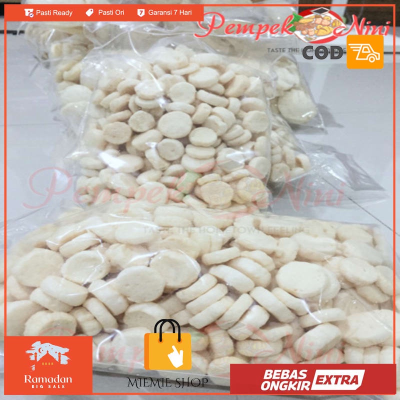 

Kemplang/Kerupuk Koin/Dollar Ikan Belida Asli Palembang