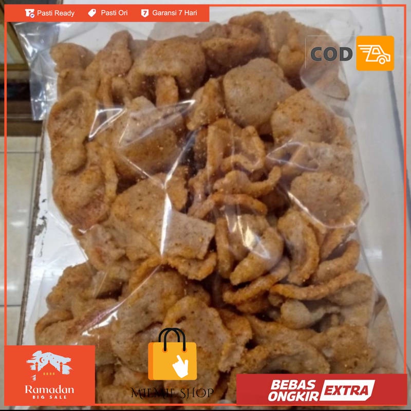 

KERUPUK JENGKOL SUPER PEDES RENYAH - pedes