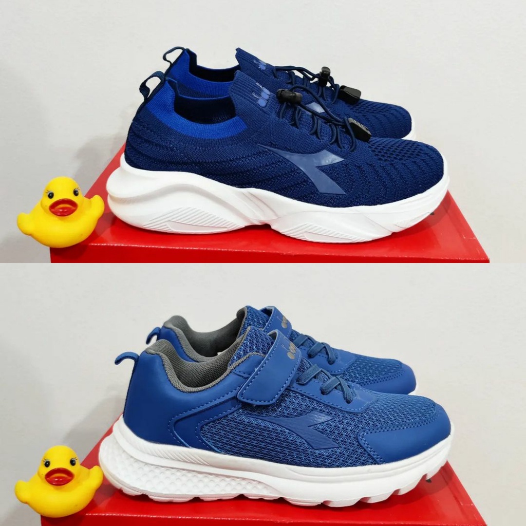 Sepatu Anak Diadora Jr Navy Blue Original