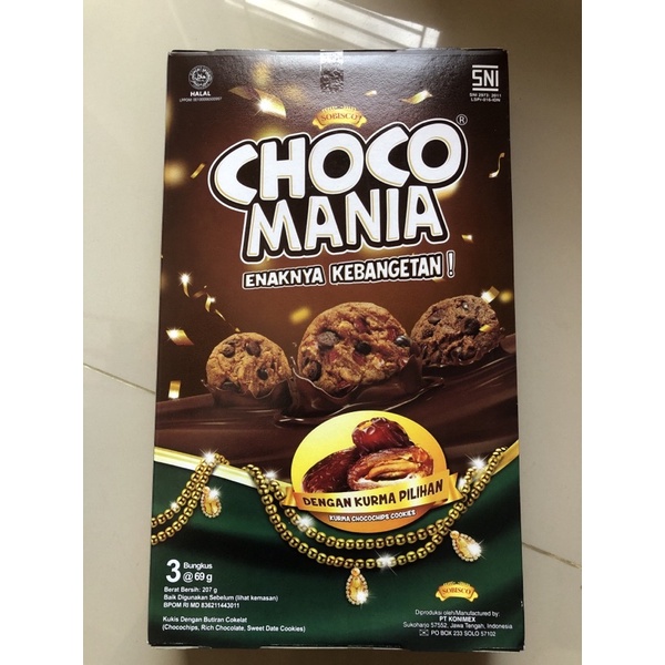 

Choco Mania Kurma Paket Gift pack parcel lebaran 207gr