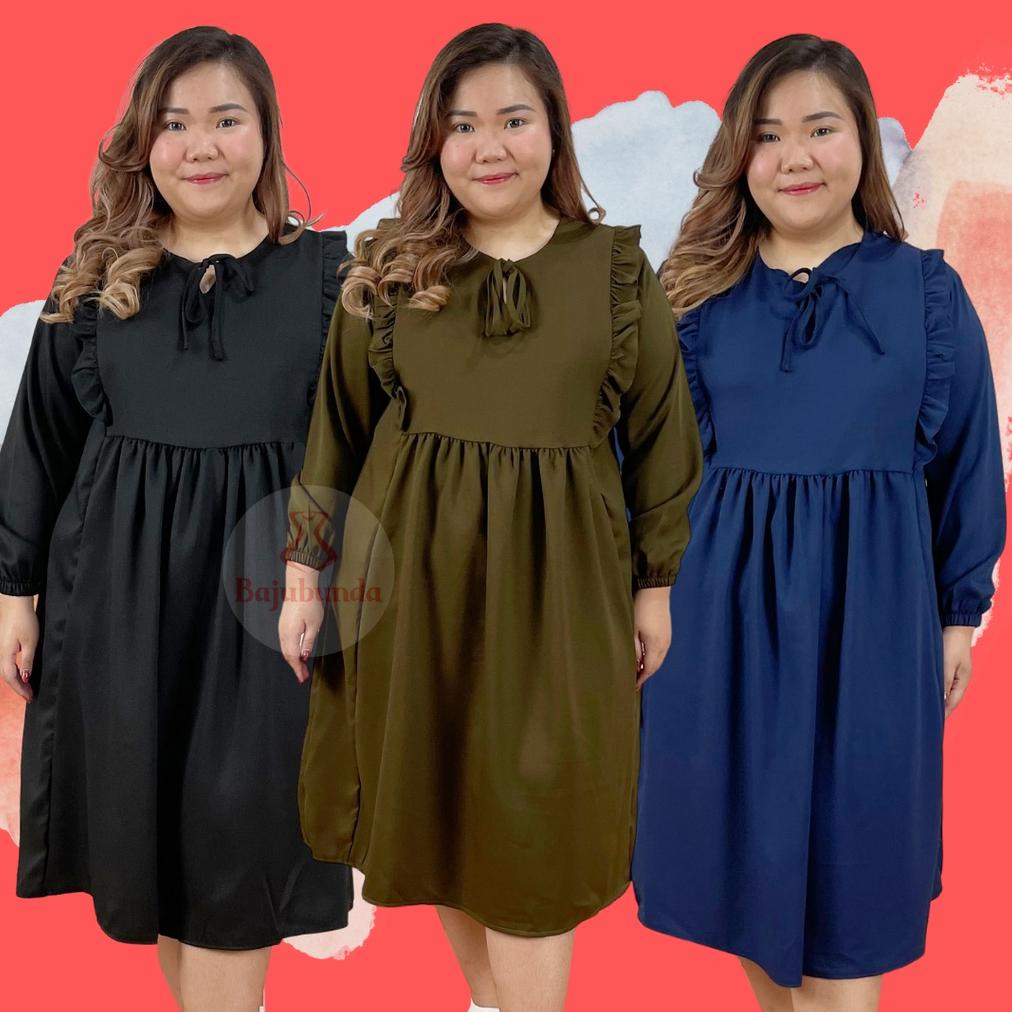 TERBARU Tunik Jumbo LD 120 / Tunik Big Size / Baju Jumbo Wanita / Baju Wanita Jumbo / Bajubunda Plus