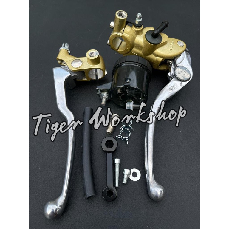 MASTER REM NISSIN 1 SET KIRIN KANAN + TABUNG MINYAK REM UNIVERSAL SEMUA MOTOR