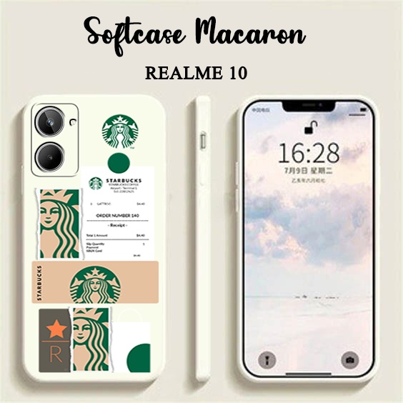 Softcase Macaron Motif For Realme 10 Realme 10 Pro Realme 10 Pro+ [UV02] Case Kamera Protek Realme 1