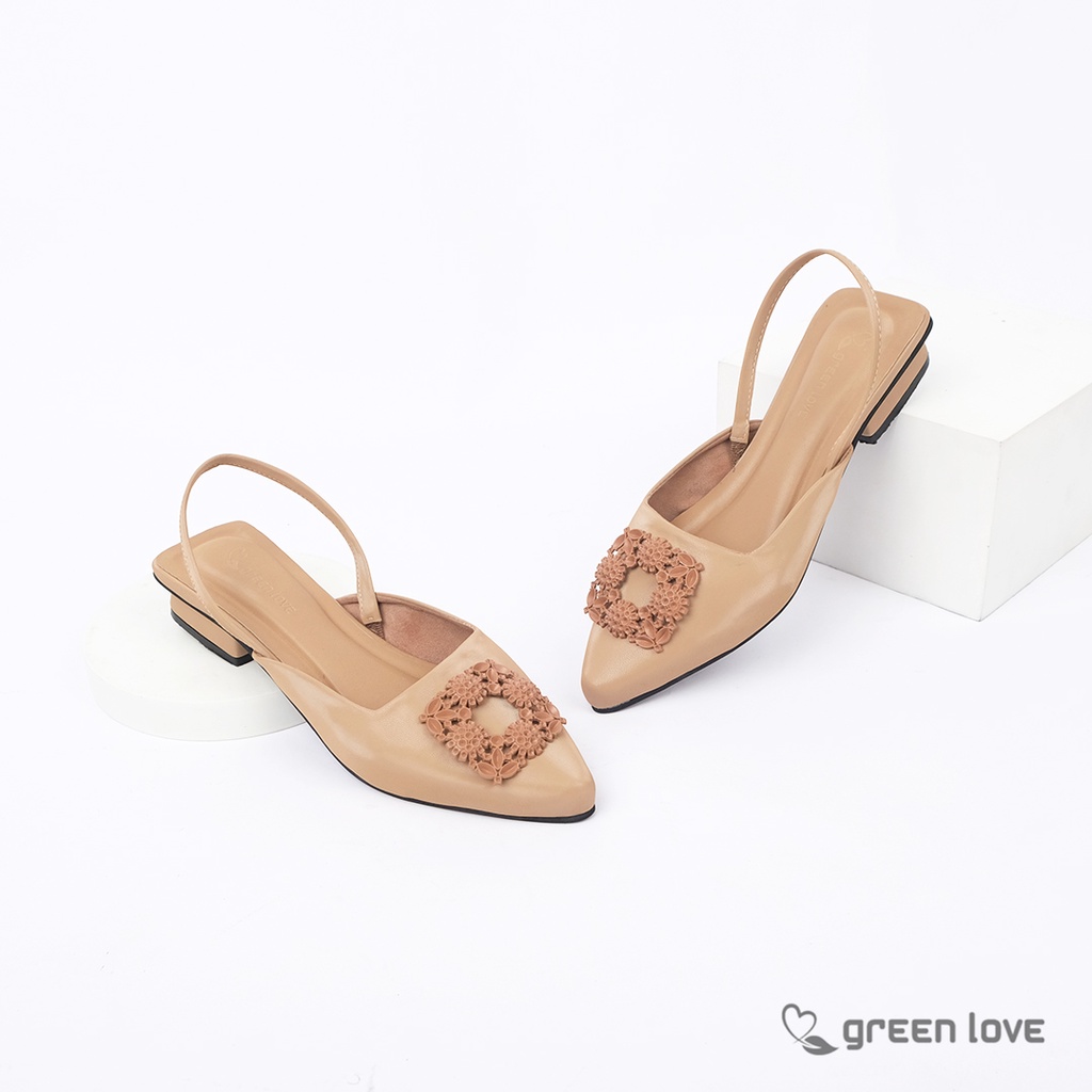 Green Love Sandal Selop Wanita ISYANA