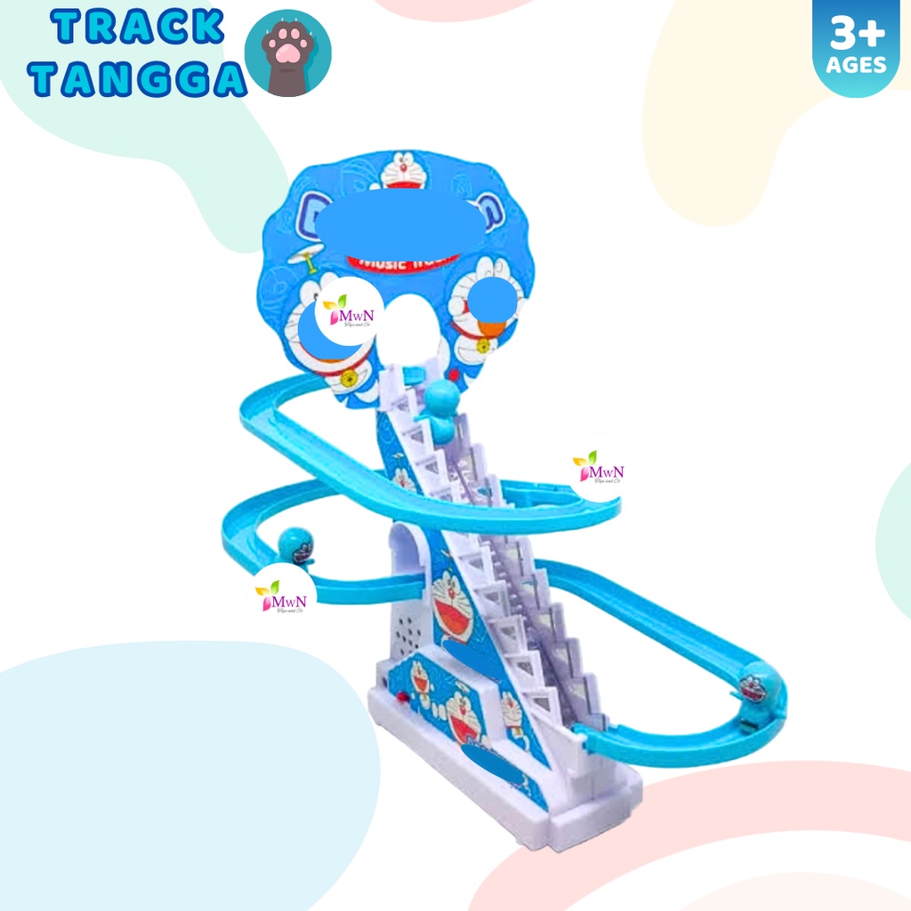 MWN MAINAN TRACK SELUNCURAN TANGGA DORAEMON No.668-8