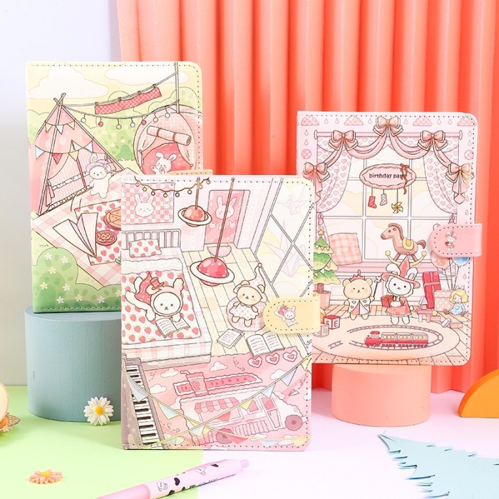 

Terlaris Nbook Buku Notebook Lucu Diary Agenda Import Magic Rabbit