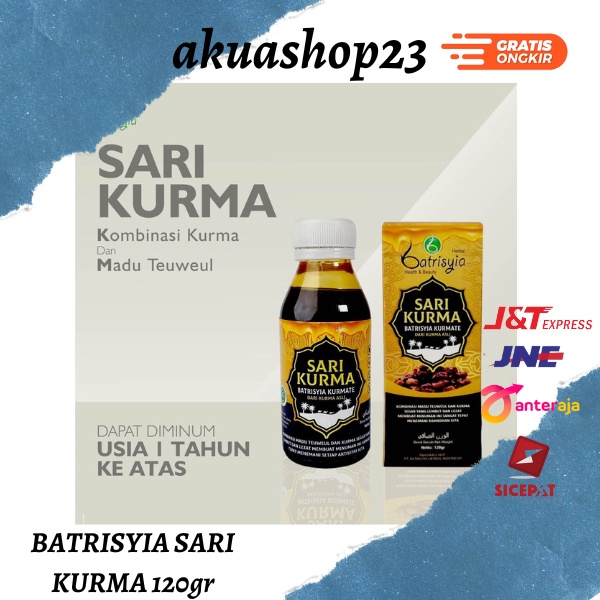 

⛄Comeback❄️ Sari Kurma Batrisyia Herbal / Kurmate Batris / Kurma Madu Teuwuel Batrisyia Herbal Sari Kurma 120gr BATRISYIA MADU KURMA HERBAL