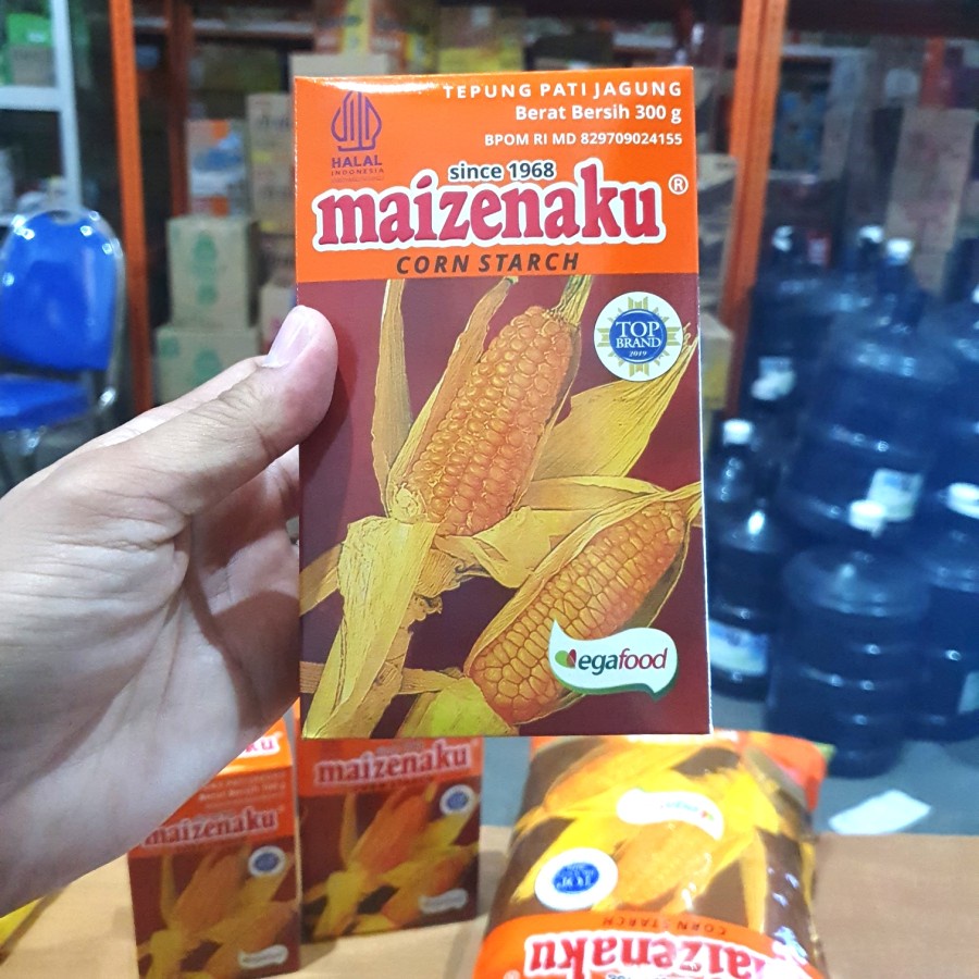 

PCS 300GR - MAIZENAKU CORN STARCH / TEPUNG JAGUNG MAISENA EGAFOOD / 527003