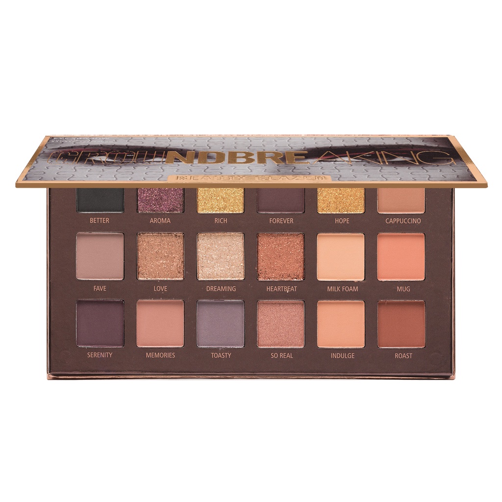 Beauty Glazed Eyeshadow Ground Breaking Eyeshadow 18 Color Beauty Glazed Eyeshadow Pallete Beauty Glazed Eyeshadow Palette Beauty Glazed Eye Shadow Beauty Glazed Eyeshadow Palet Beauty Glazed