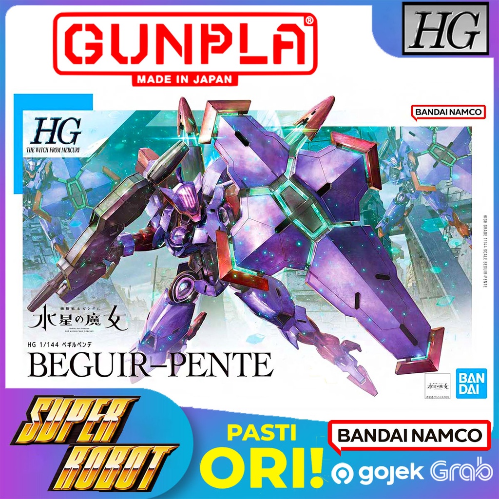 BANDAI HG Beguir Pente - Mobile Suit Gundam The Witch From Mercury