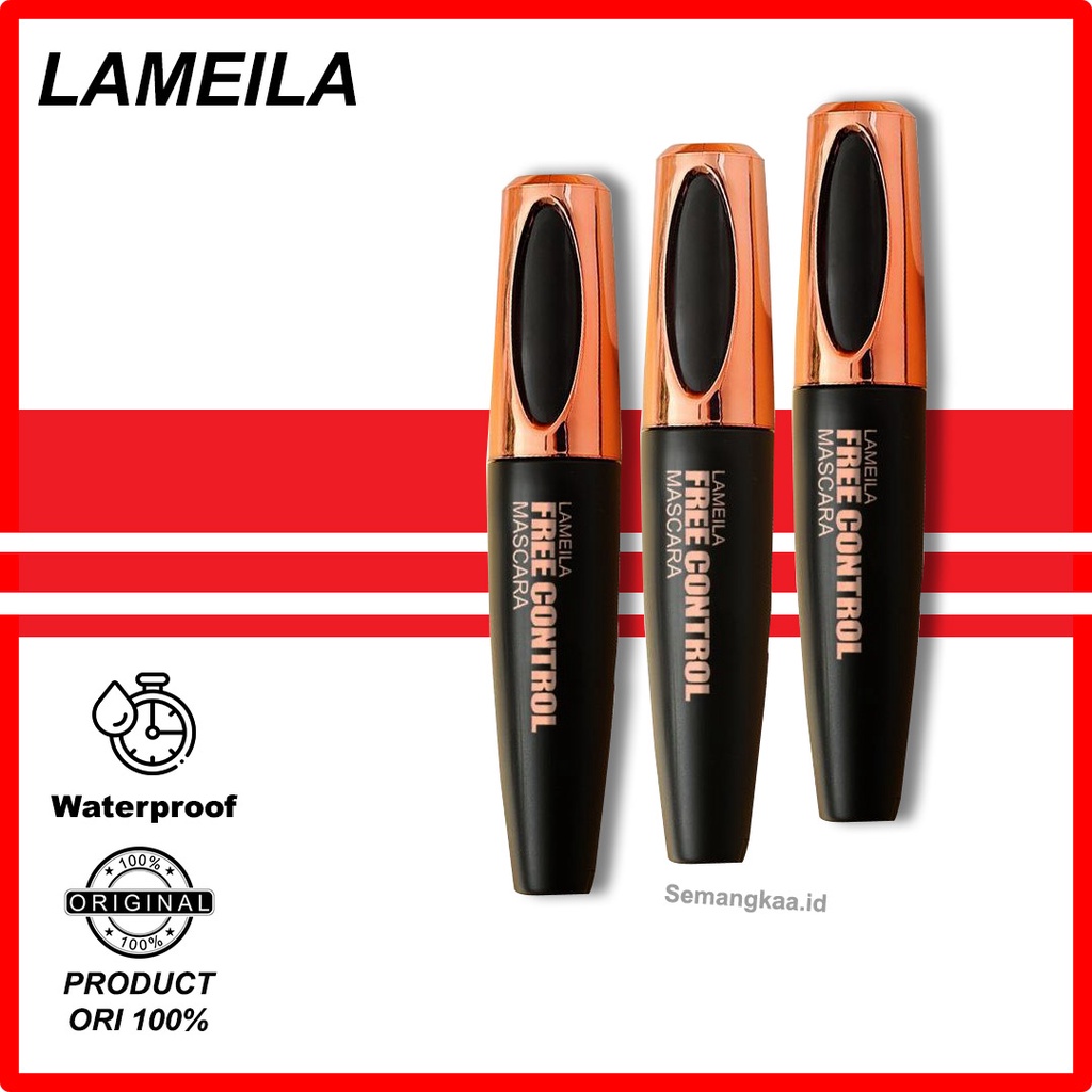 LAMEILA Maskara Anti Air Dan Tidak Luntur Mascara  Long Lasting And Waterproof LA071