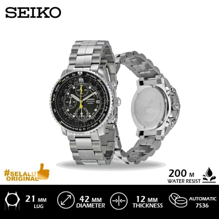 JAM TANGAN PRIA SEIKO SNA411P1 SNA411 ORIGINAL MURAH