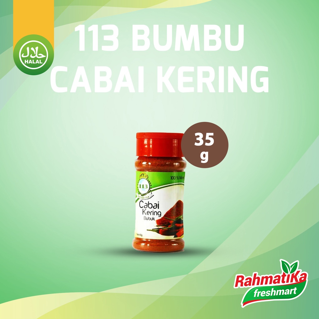 Djelita 113 Bumbu Cabai Kering 35 gram (Btl)