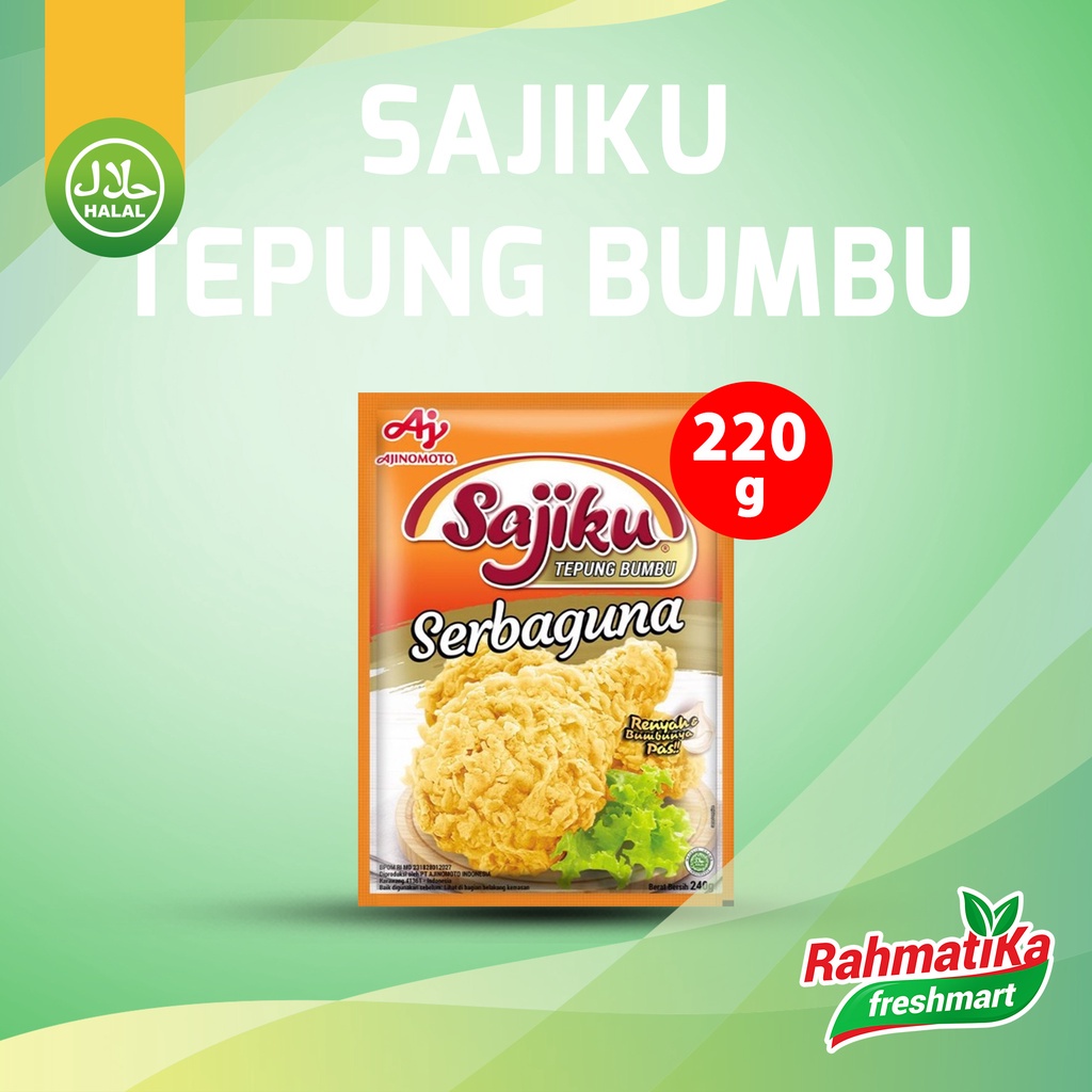 Sajiku Tepung Bumbu Serbaguna 220 gr