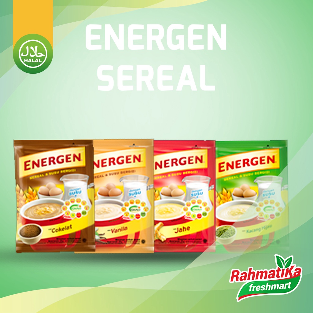 ENERGEN Sereal dan Susu Bersinergi (10 Sachet)