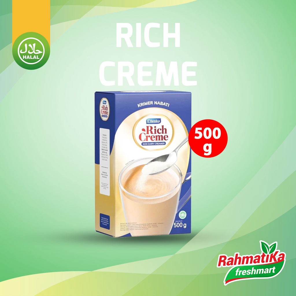 Ellenka Rich Creme Non Dairy Creamer / Krimer Nabati 500 gr