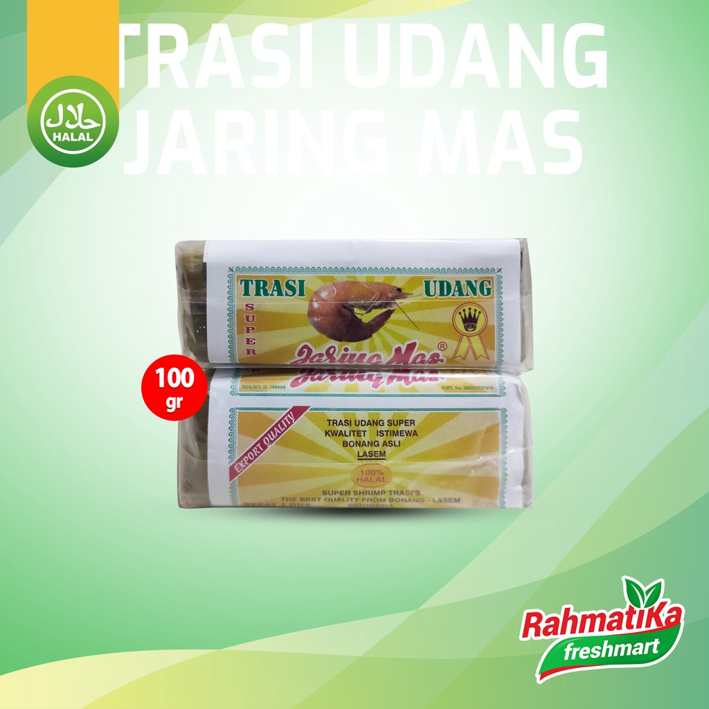 Trasi Udang Super Jaring Mas 100 gram