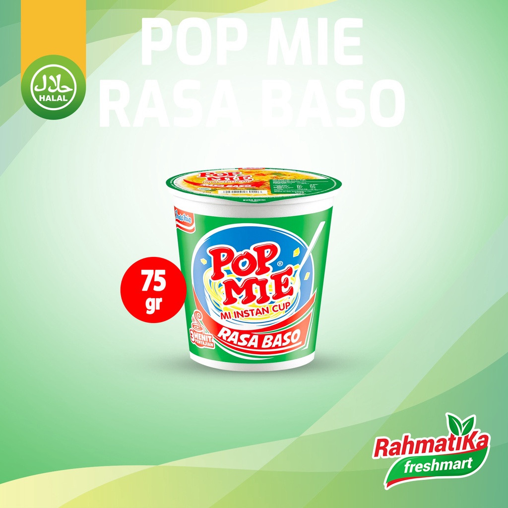 Pop Mie Rasa Baso 75 gram