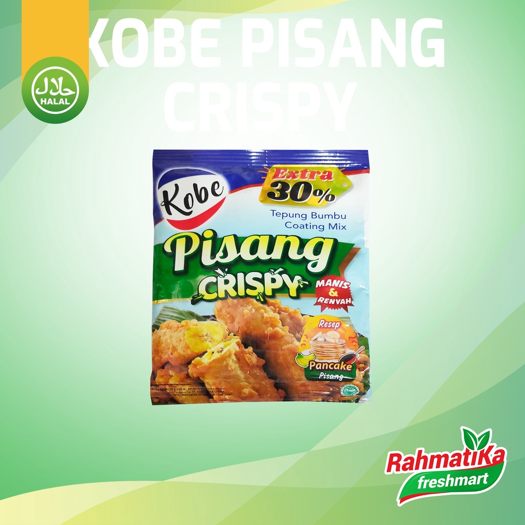 Kobe Tepung Bumbu Pisang Crispy 75 gram (Bumbu Dapur)