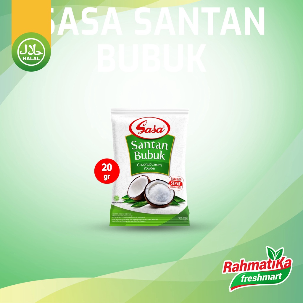 Sasa Santan Bubuk 20 gram (Bumbu)