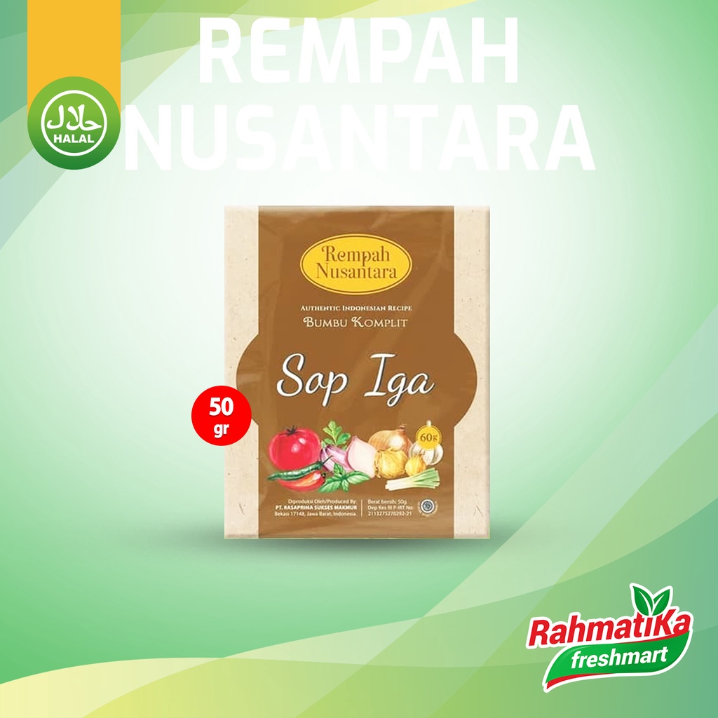 Rempah Nusantara Sop Iga 50 gram (Bumbu)