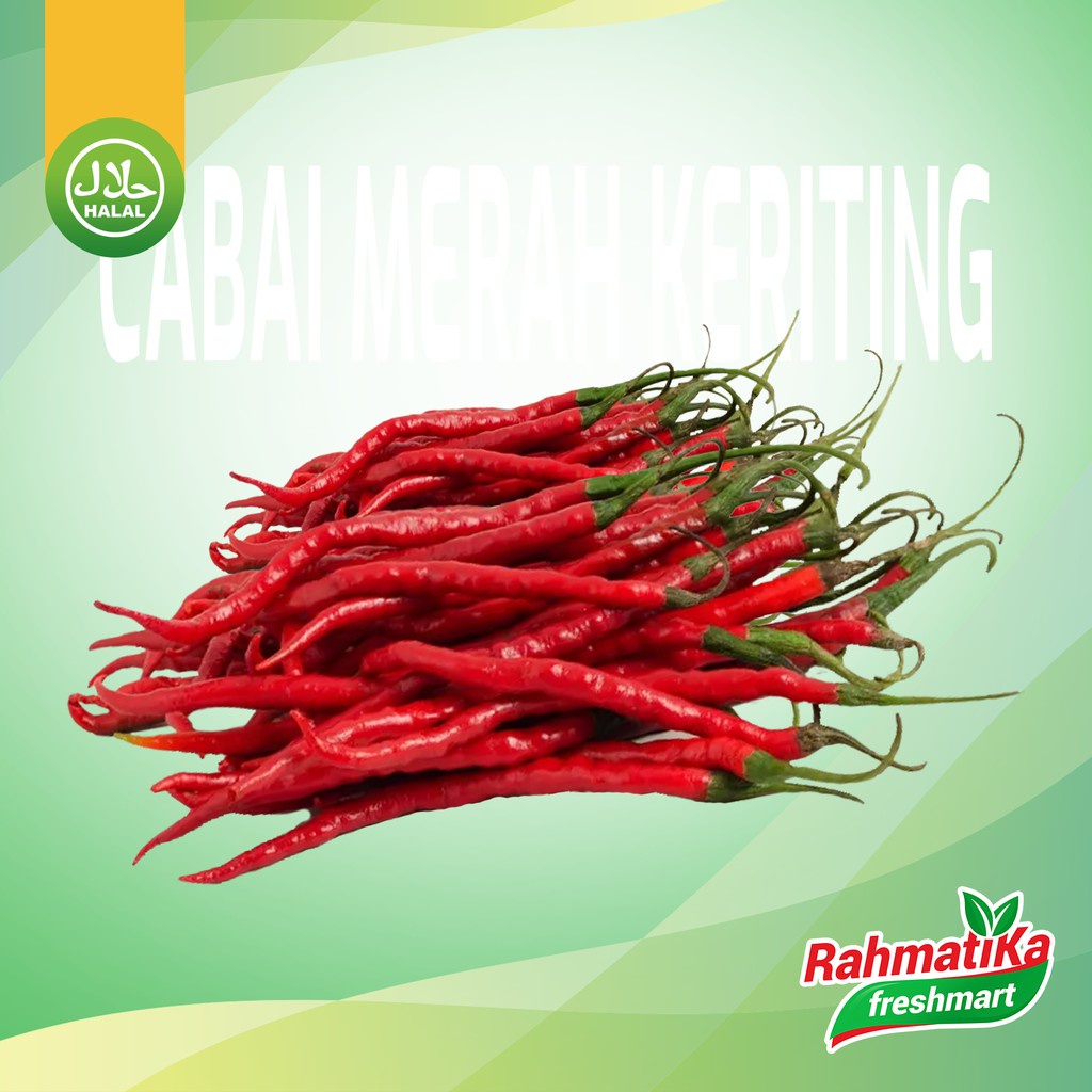 Cabai Merah Keriting / Cabe Merah Keriting Fresh 1 Kg