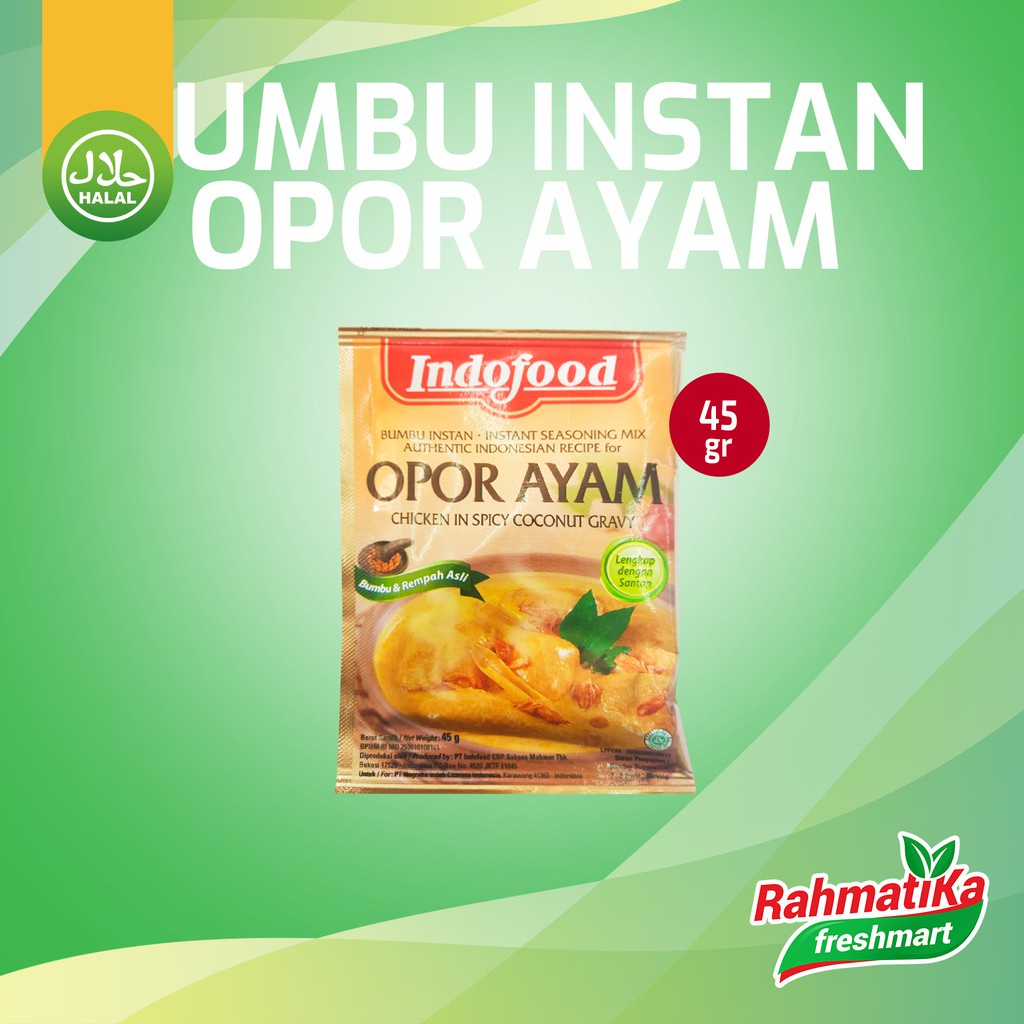 Indofood Bumbu Instan Opor Ayam 45 gr