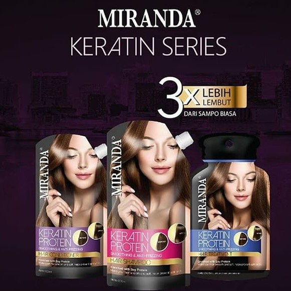 Miranda Keratin Protein Hair Shampoo / Conditioner