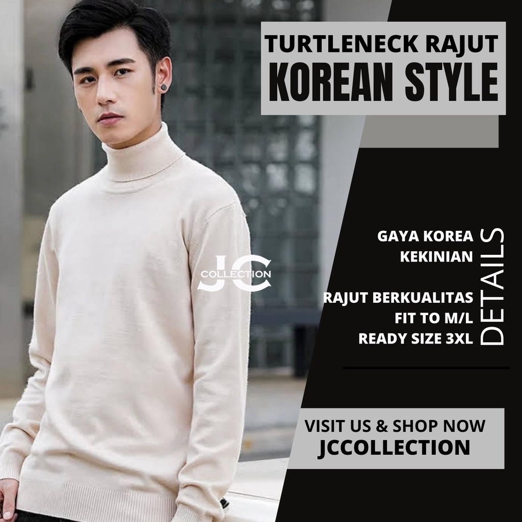 Sweater Pria Turtleneck Rajut Premium – Vindyzie / Knitting Sweater - JCCollections