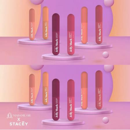 ^ KYRA ^ Madame Gie Jelly Much Gel Lip Tint Lipstik Liptint With Vitamin E