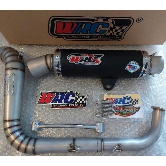 Wrc Knalpot Type Special Edition Cobra Wr8 Powder Coating & Sanblast