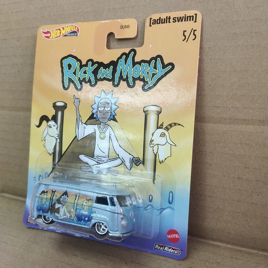 Hotwheels Rick and Morty Volkswagen T1 Panel Bus